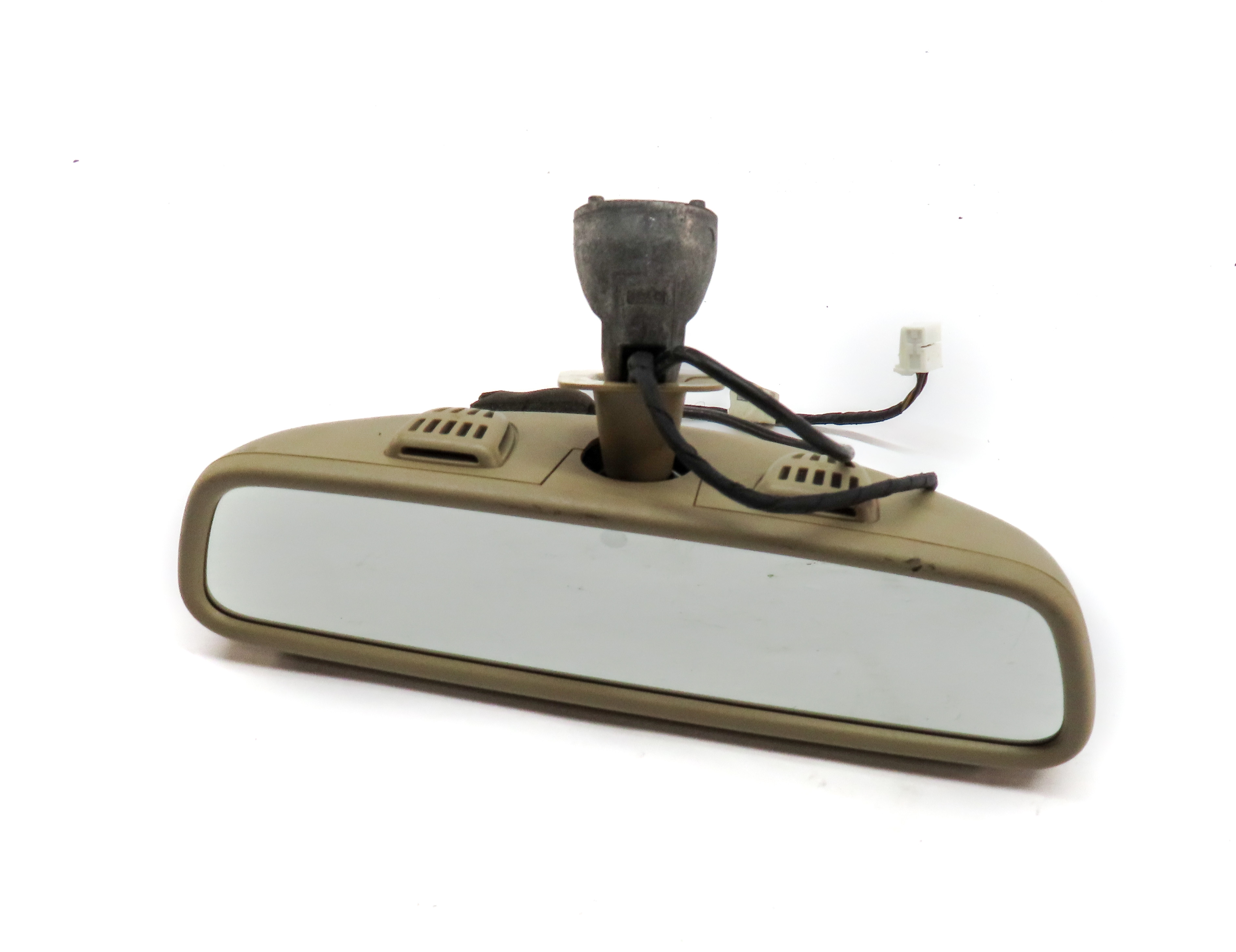 12-16 MERCEDES GL ML CLASS (W166 X166) AUTODIM HOMELINK REARVIEW MIRROR (BEIGE) — exact item pictured